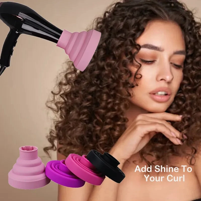 Silicone hair diffuser