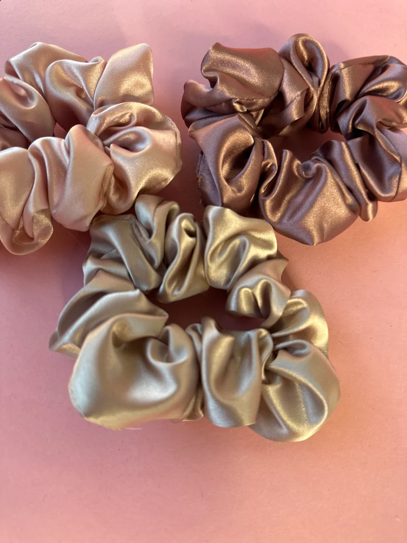 satin scrunchie