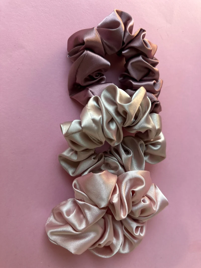 satin scrunchie