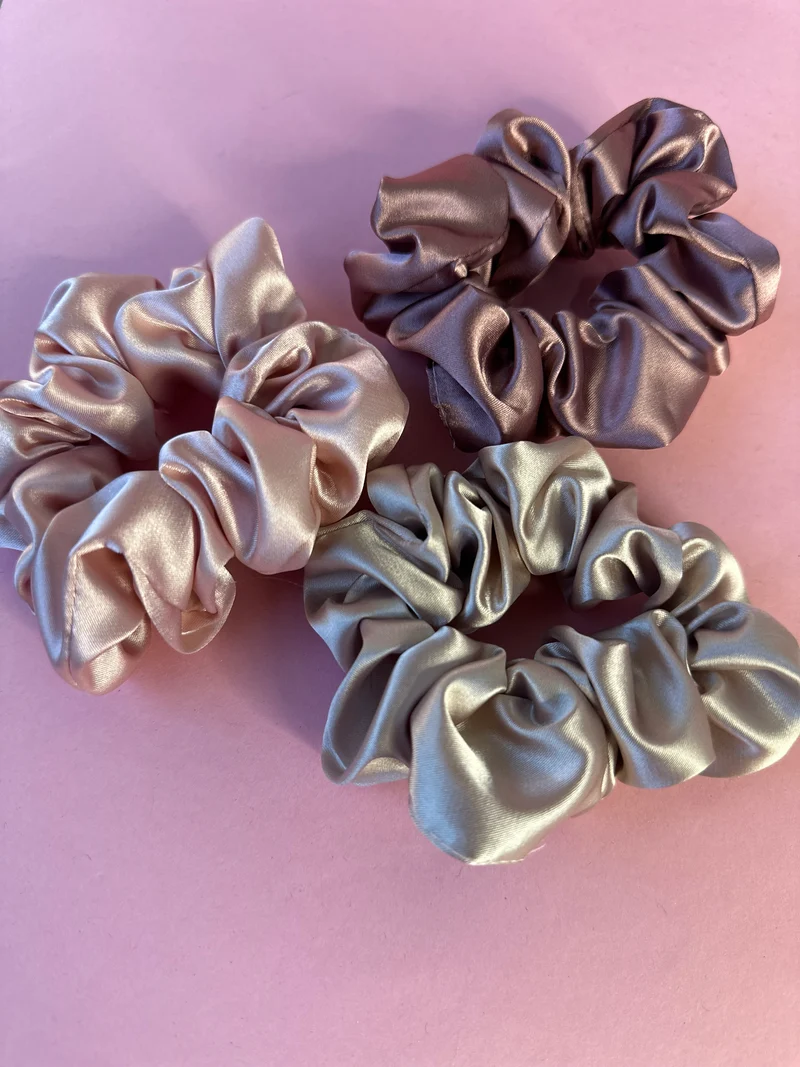satin scrunchie