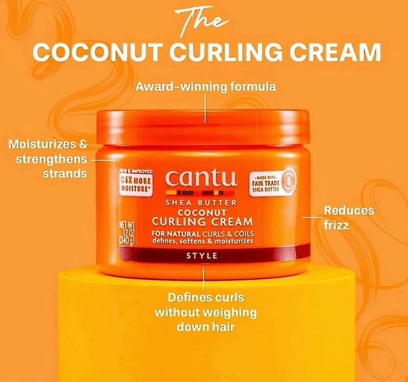 Cantu coconut curling cream
