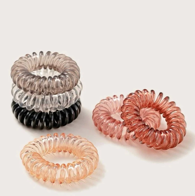 Set of 9 spiral ties