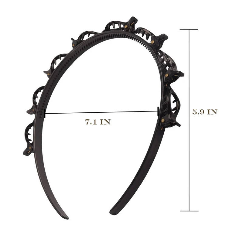 Viral curly hair headband