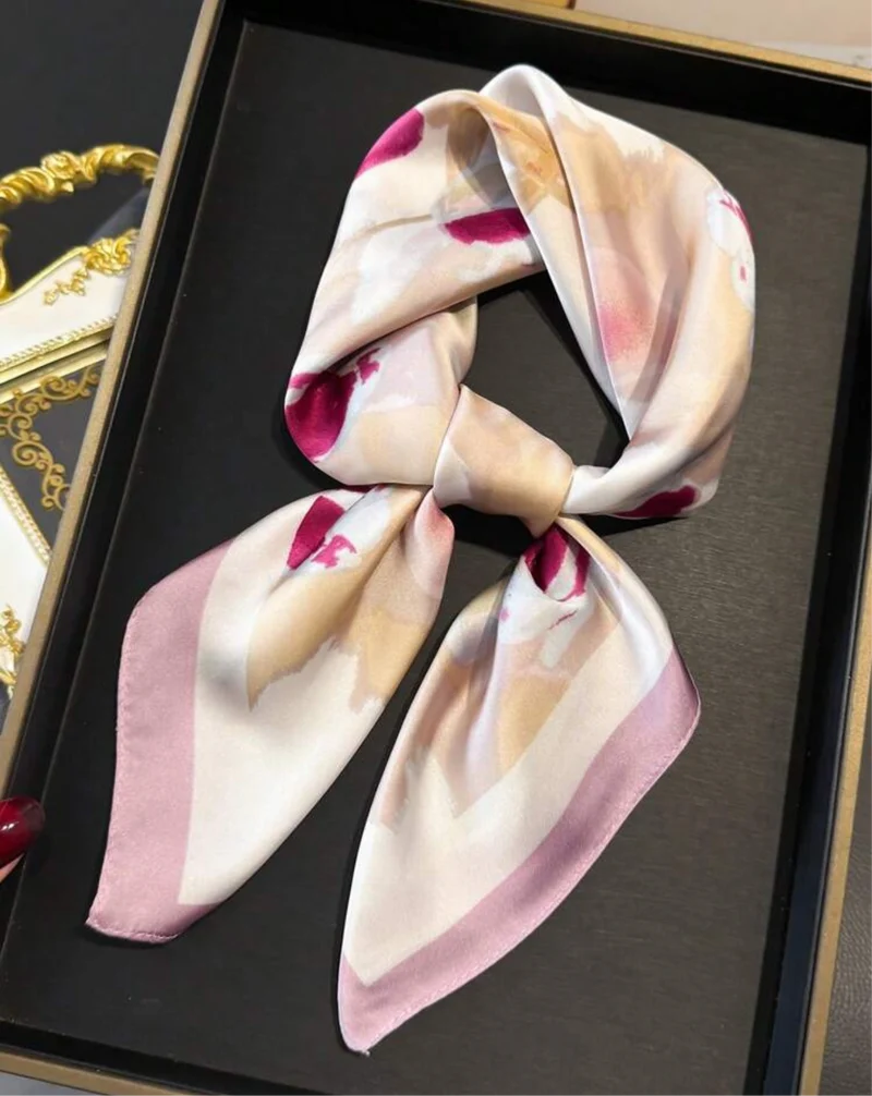 Satin scarf