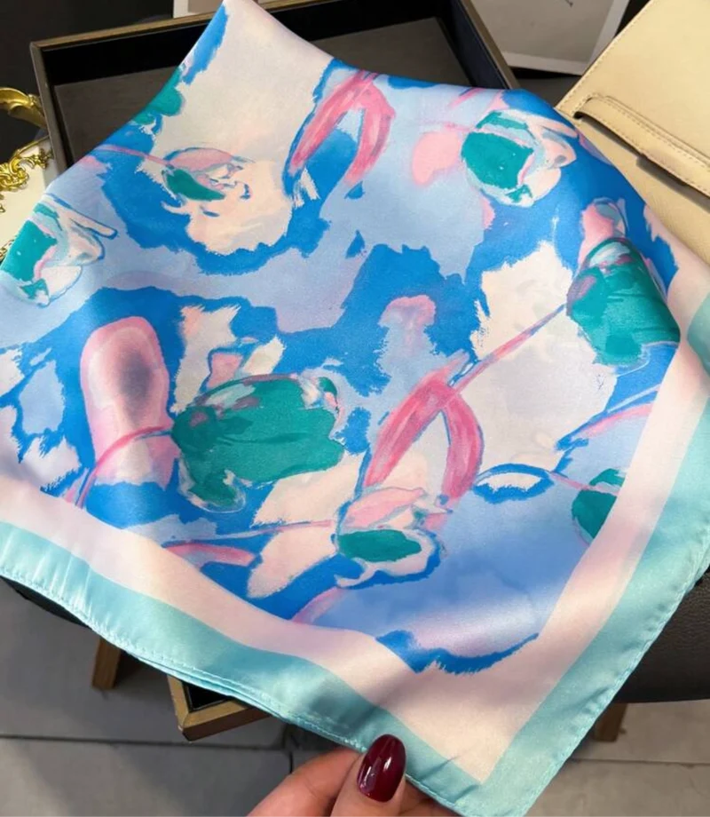 Satin scarf