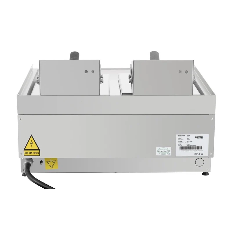 Friteuse électrique double Buffalo Série 600 2 x 8L