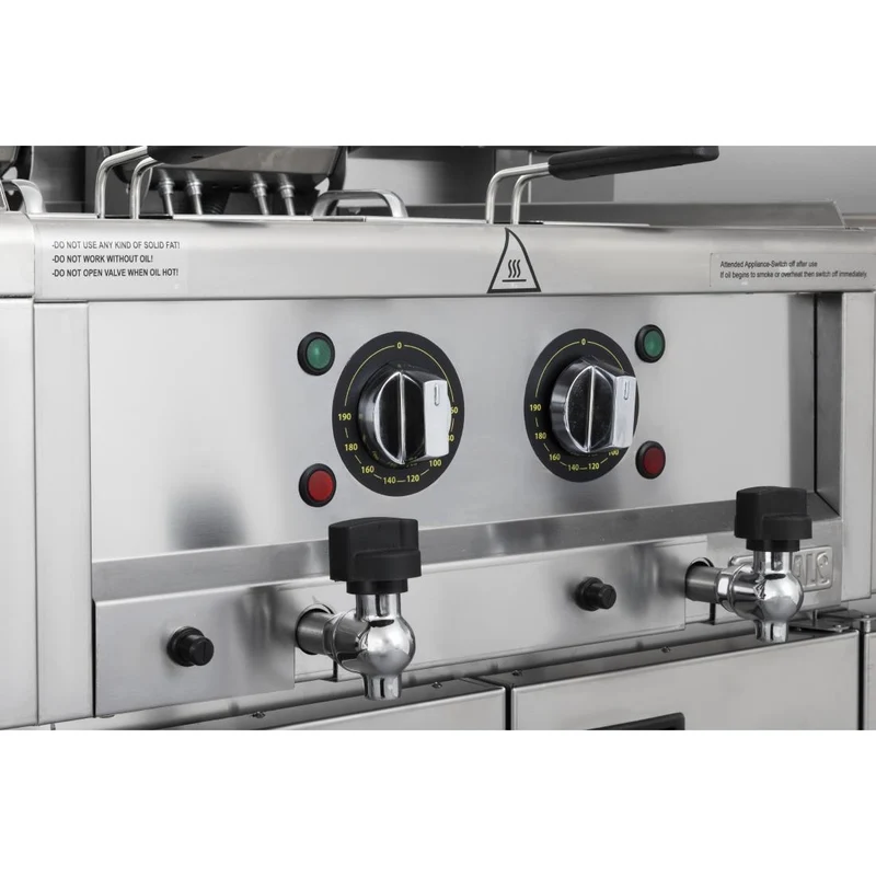 Friteuse électrique double Buffalo Série 600 2 x 8L