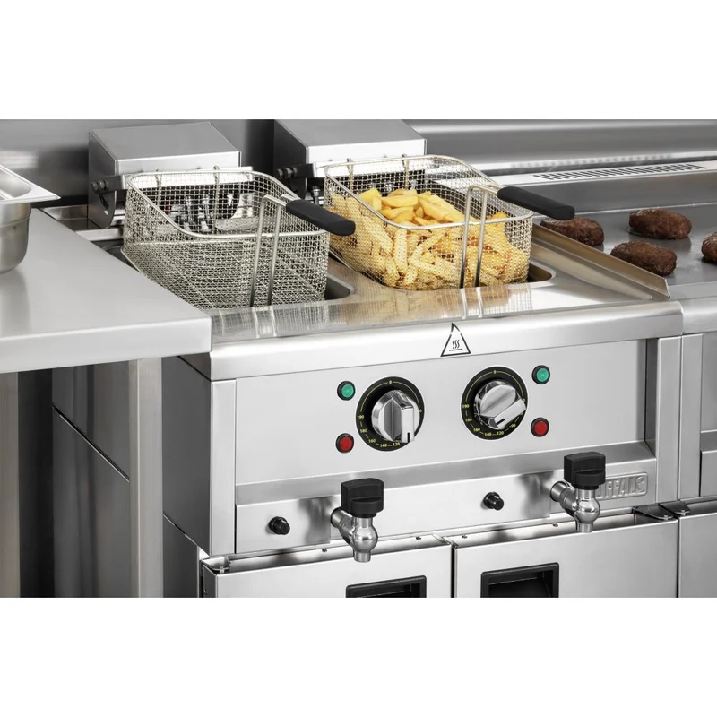 Friteuse électrique double Buffalo Série 600 2 x 8L