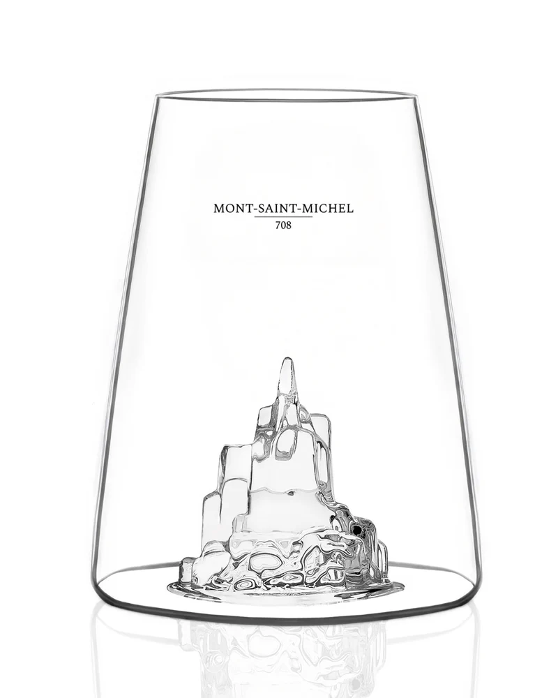 Iconics Monuments : Verre Design Mont-Saint-Michel d'Alaskan Maker