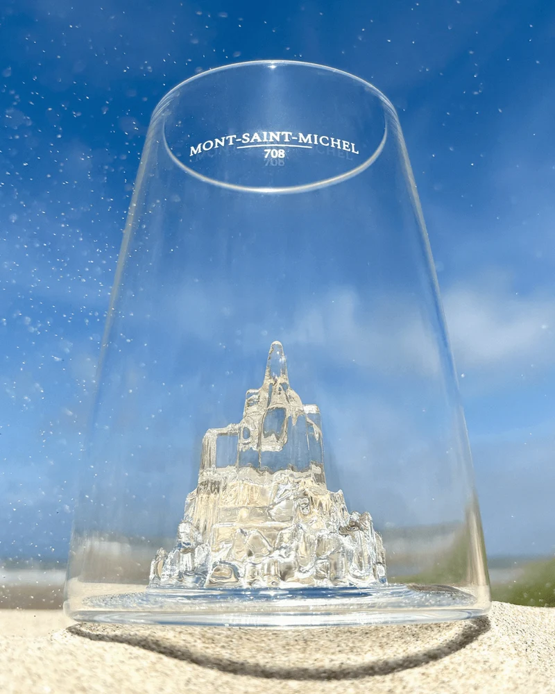Iconics Monuments : Verre Design Mont-Saint-Michel d'Alaskan Maker