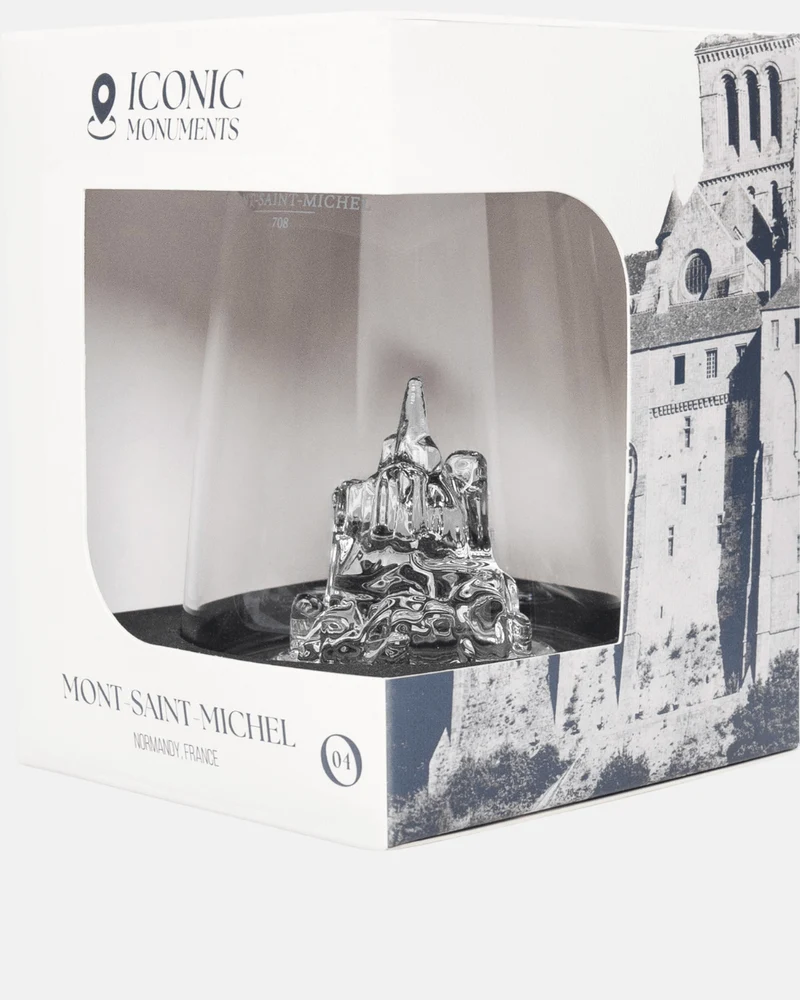 Iconics Monuments : Verre Design Mont-Saint-Michel d'Alaskan Maker