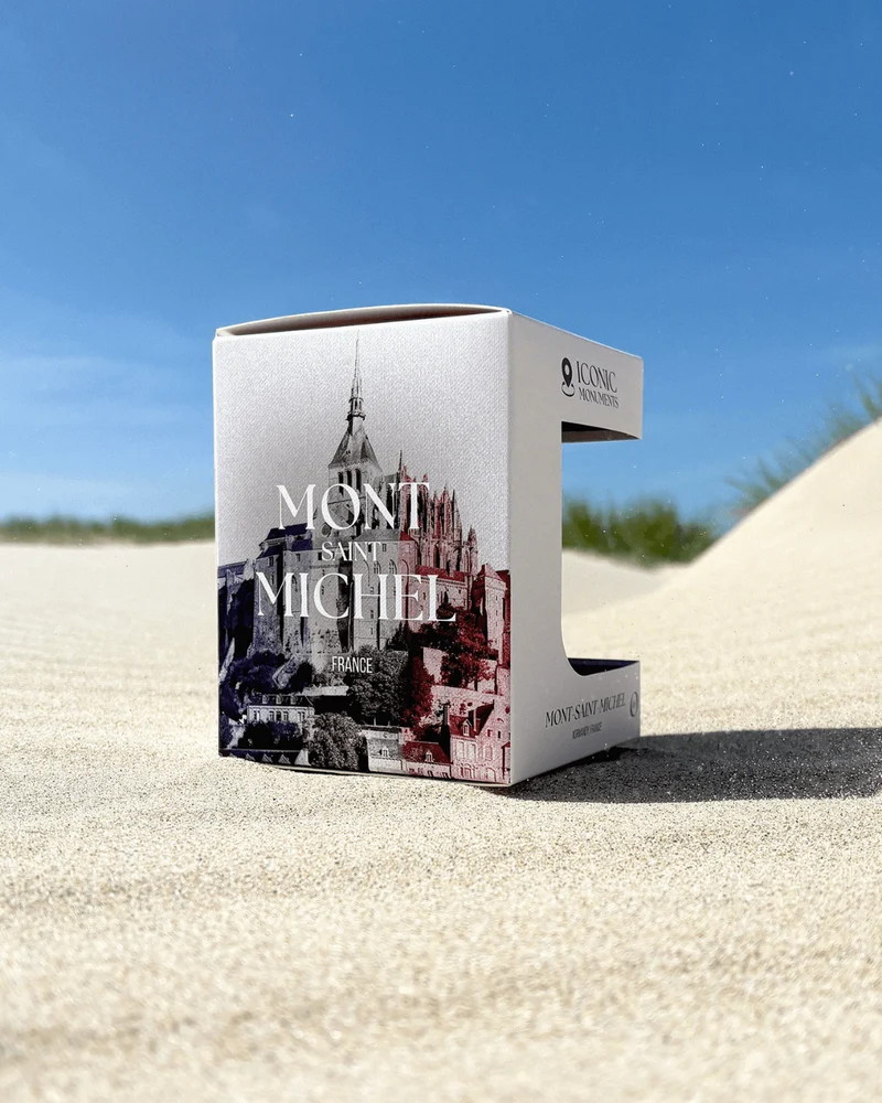 Iconics Monuments : Verre Design Mont-Saint-Michel d'Alaskan Maker