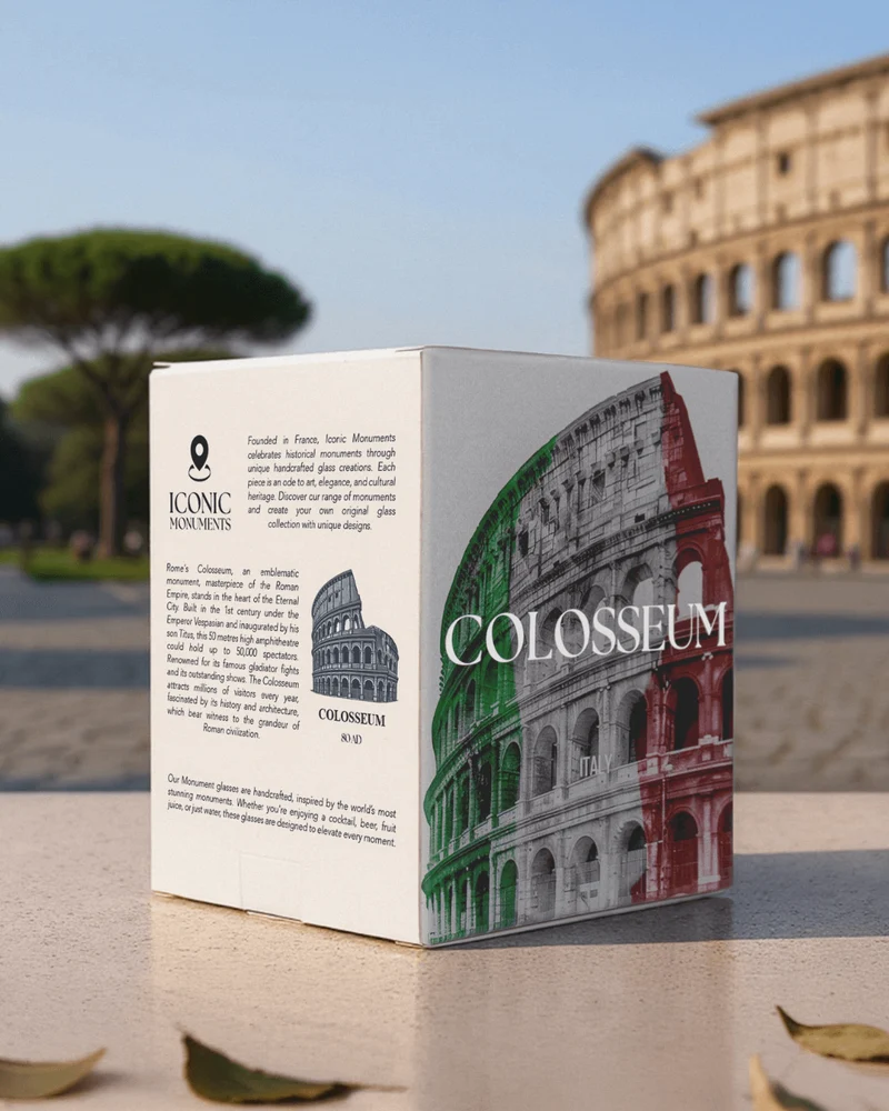 Iconics Monuments- Verre Design "Colisée de Rome" – Alaskan Maker