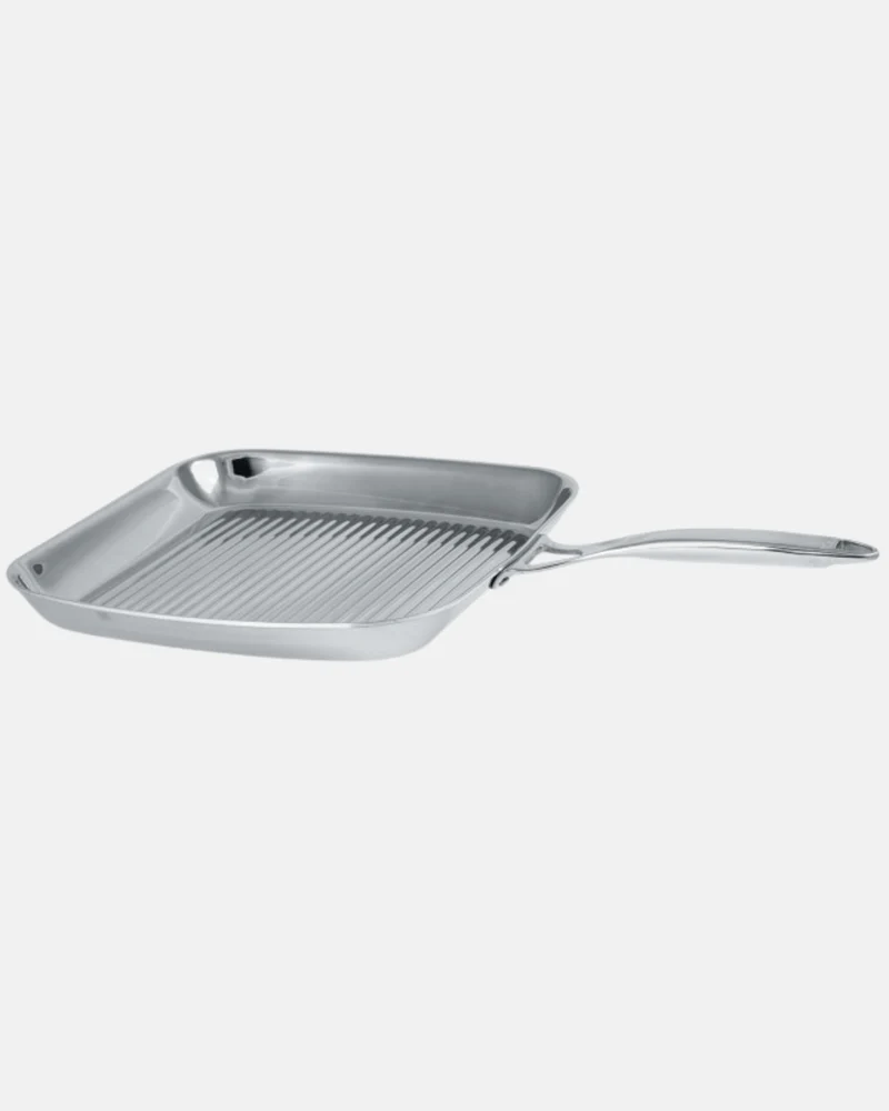Gril carré inox 3-ply 30 × 30 cm – Castel’Pro® Cristel
