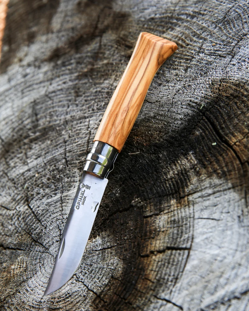 Plumier N°8 Olivier avec étui OPINEL