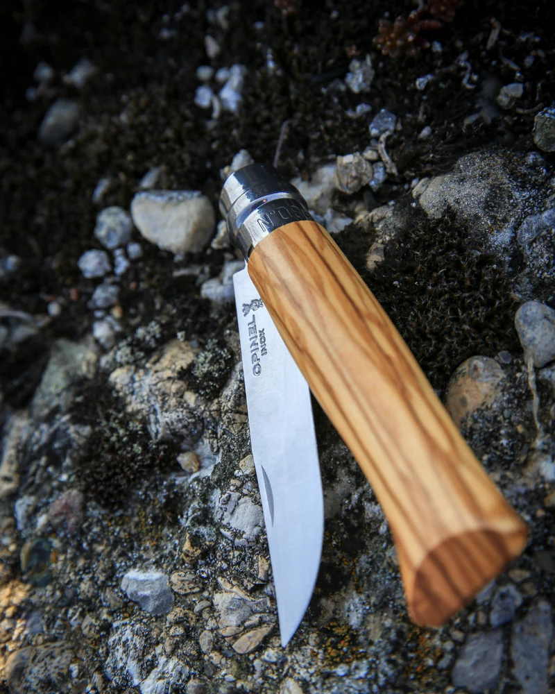 Plumier N°8 Olivier avec étui OPINEL