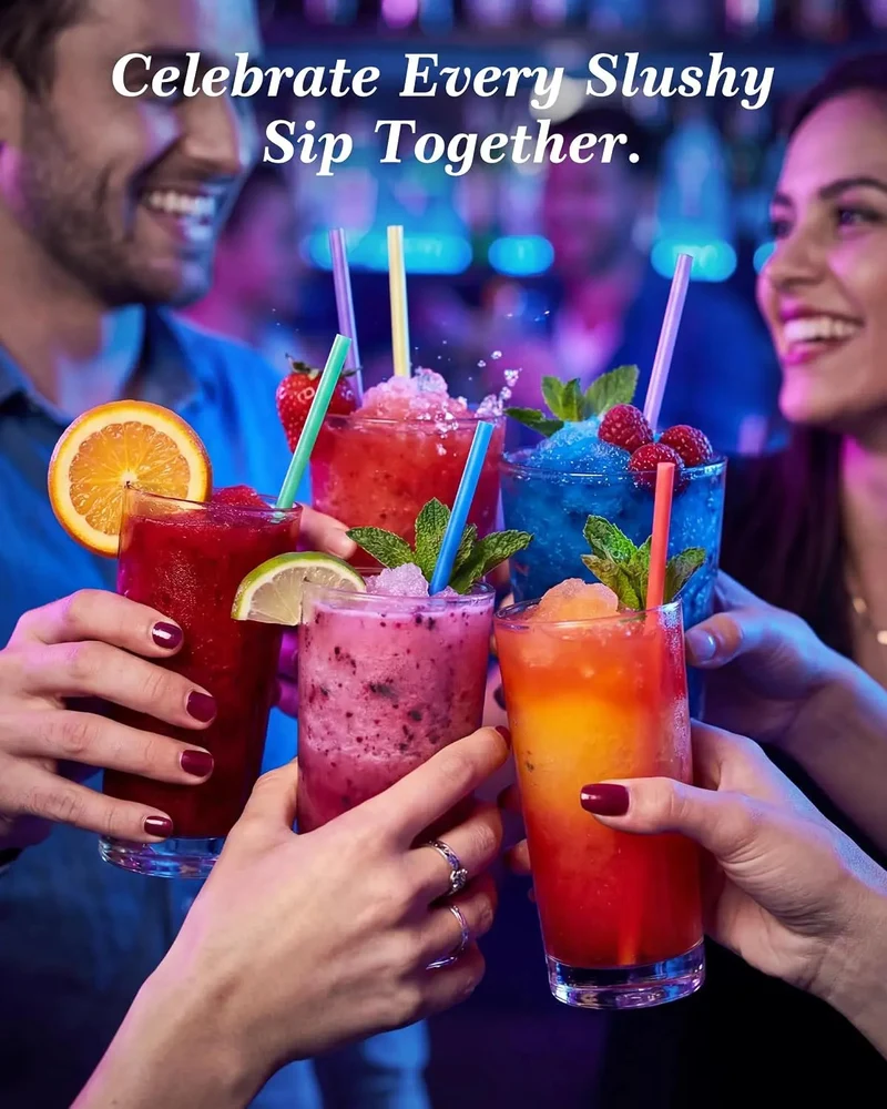 GSEICE 4 Gal Commercial Slushie Machine, 15L Single Tank Margarita Smoothie Frozen Drink Maker for Party, Restaurants, Cafe, Bars, Automatic Cleaning | RLZ15*1