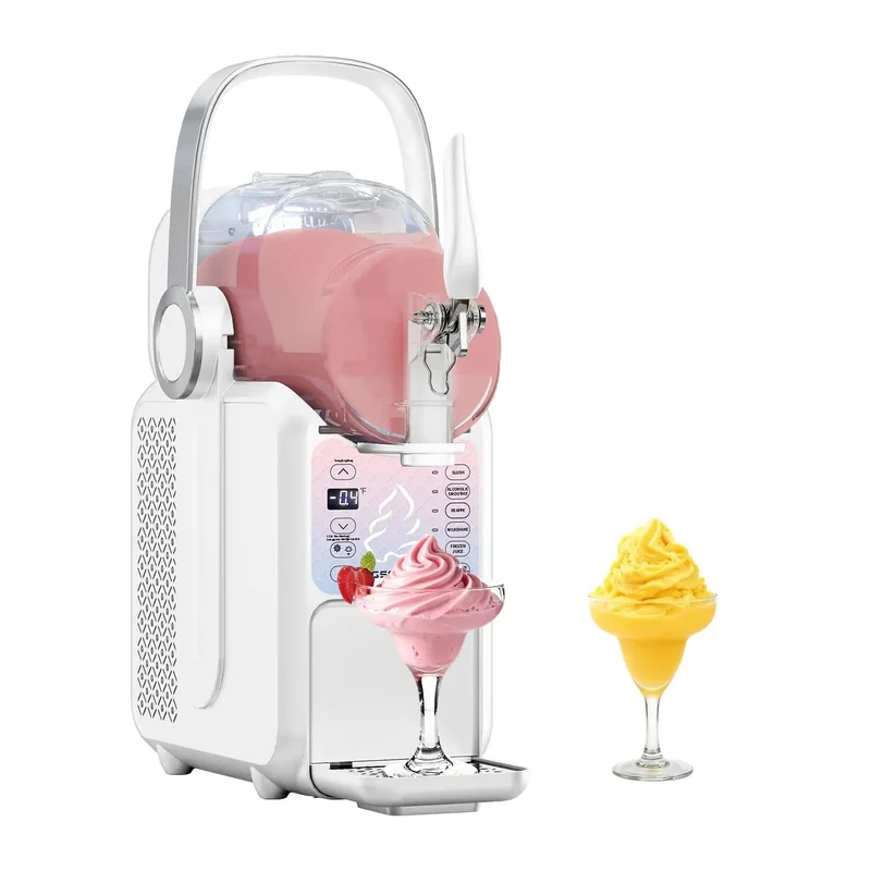 3L Ice Cream & Slushy Maker with Handle, Precise Cooling & Quick Frozen Drink Machine | HSC3L