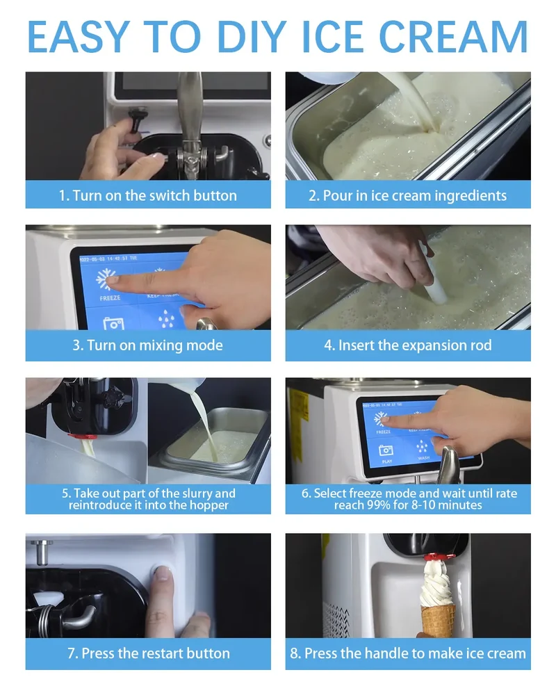 ST16RELW-F Ice Cream Machine