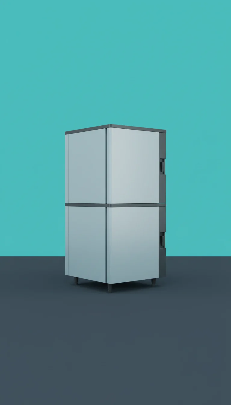 Stackable Double-Unit 200kg Ice System