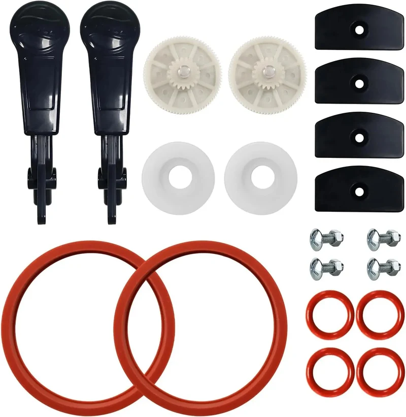 RLC15*1/RLC15*2/RLC15*3Slushy Machine Parts, Slushy Machine Accessories Black