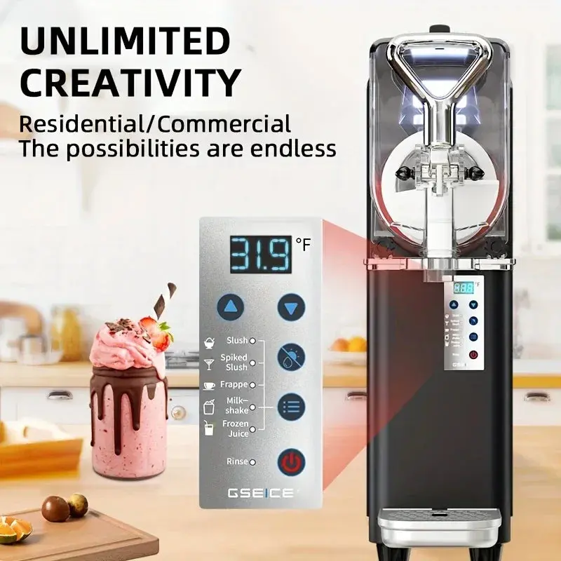 RLZ3*1 High-end Frozen Drink Slushy Machine with Quick Cooling System, Slushie Machine for Home Use