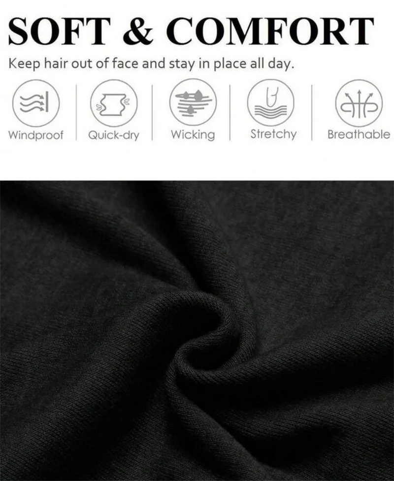 Wide headband