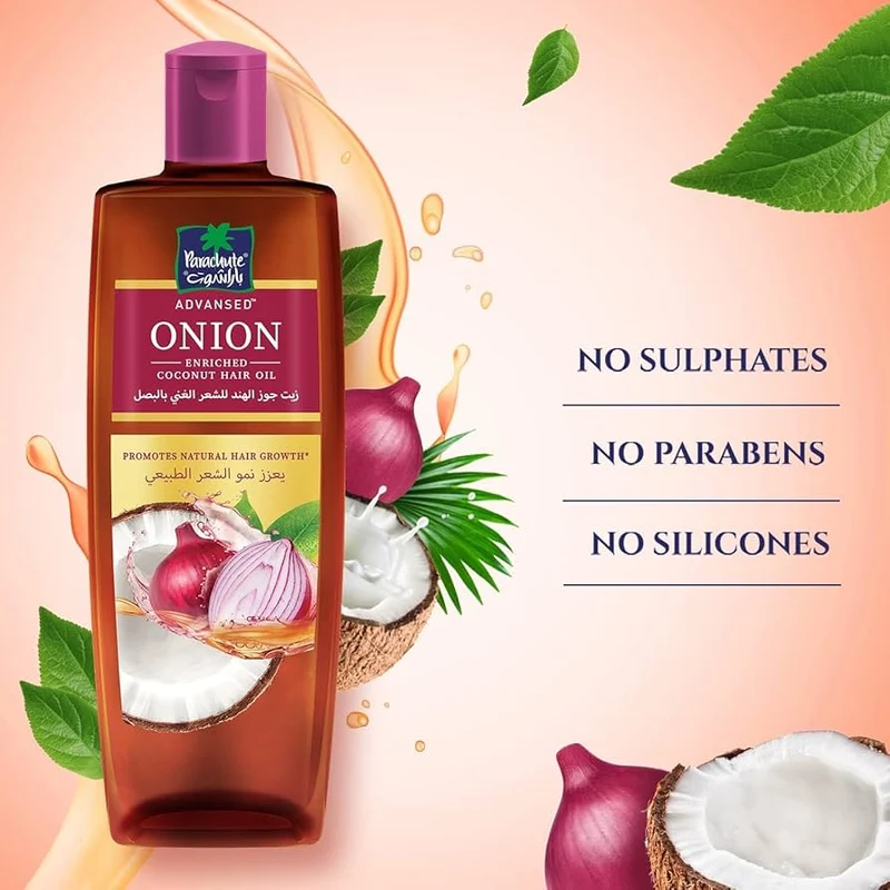 Parachute onion hair oil