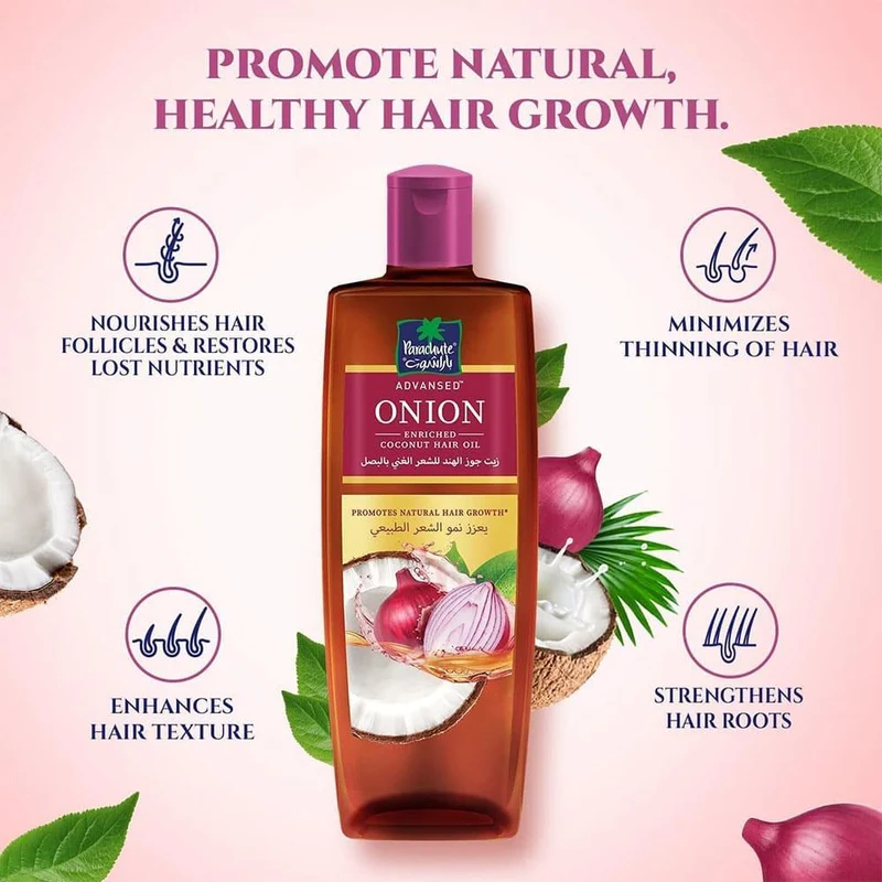 Parachute onion hair oil