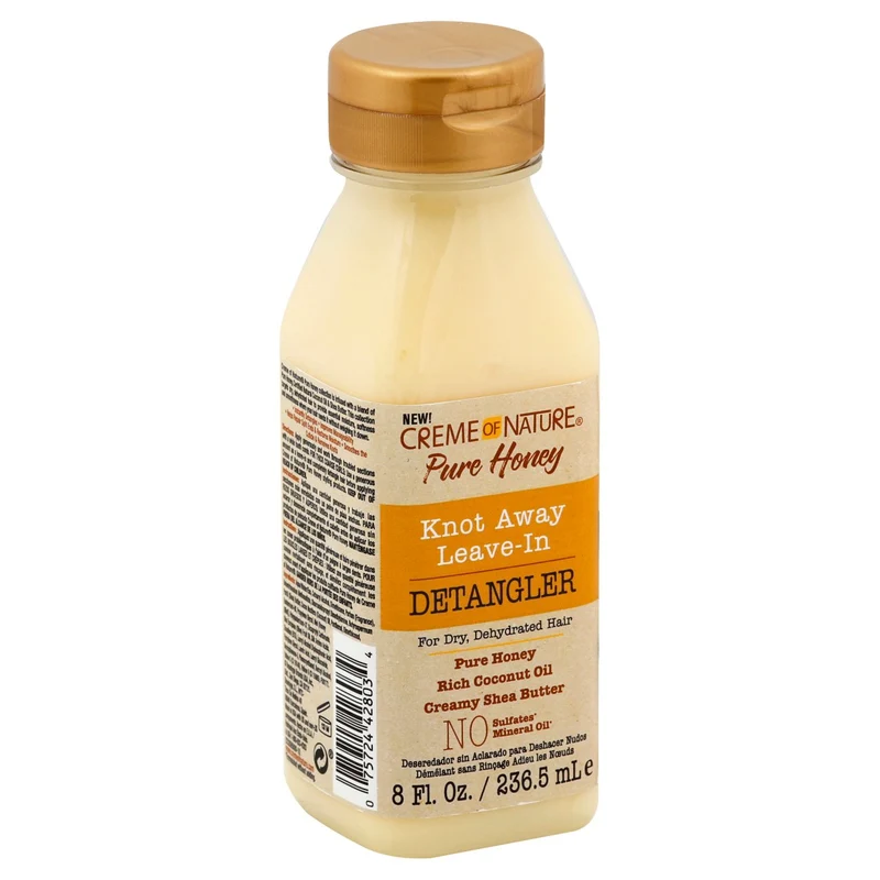 Creme of nature pure honey leave-in detangler