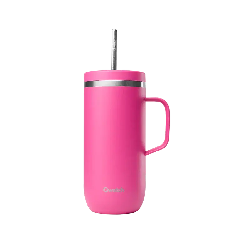Mug Isotherme Cold Cup Qwetch 600 ml – Hydratation Stylée et Écoresponsable