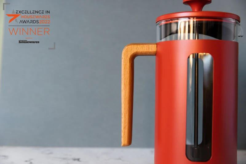 Cafetière à Piston PISA Rouge 8 Tasses – Kitchen Craft