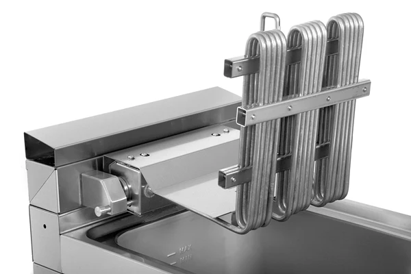 Friteuse électrique sur meuble 1 cuve 16 L - L 400 x P 700 x H 850/900 mm - 14,2 kW 400 V - Unninox