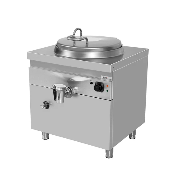 Marmite électrique 60 L chauffe indirecte - 9,4 kW 400 V - Unninox