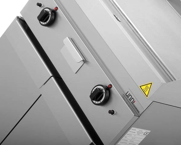 Plancha gaz lisse - L 700 x P 650 x H 320 mm - 11,5 kW - Unninox
