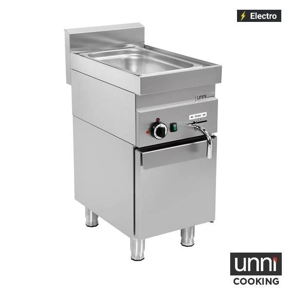 Bain-marie électrique GN 1/1 1,2 kW - L 400 x P 650 x H 300 mm - Unninox