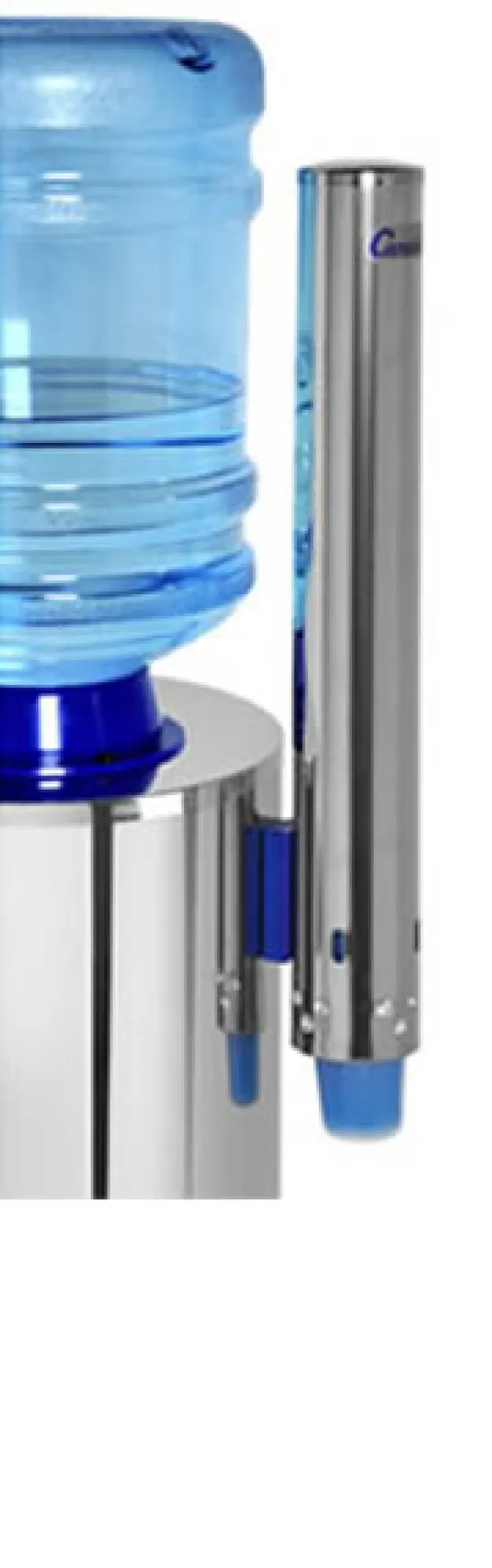 Porte Verres pour Fontaine à Eau - Acier Inoxydable - 95 Gobelets - Canaletas
