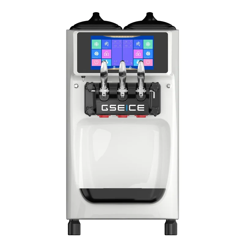 GSEICE 2400W Commercial Ice Cream Machine - Best Commercial Soft Serve Ice Cream Machine with Pre-cooling Frequency Conversion | ST32RELW