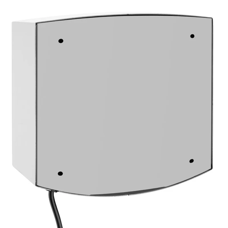 Sèche-mains en acier inoxydable Jantex argent brossé