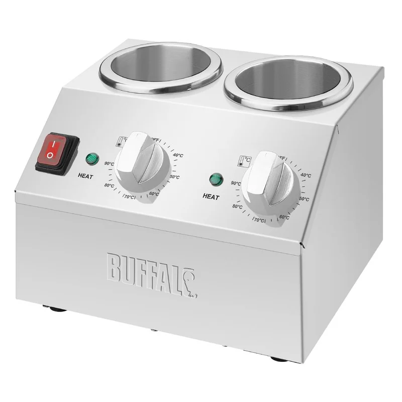 Chauffe-sauce double Buffalo