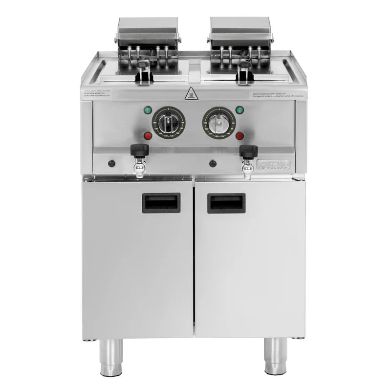 Friteuse électrique double cuve Buffalo Série 600 2x 8L