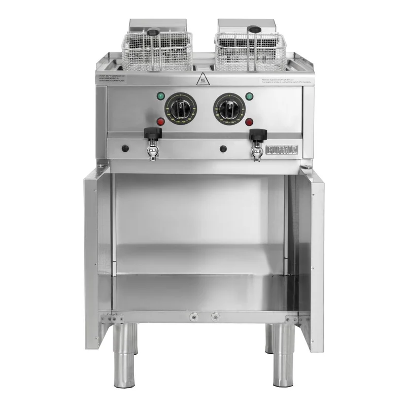 Friteuse électrique double cuve Buffalo Série 600 2x 8L