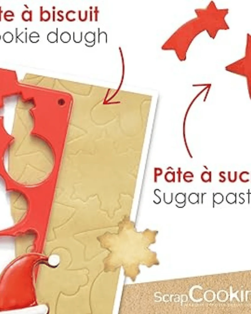 Découpoir Multiple Noël 12 Biscuits - ScrapCooking