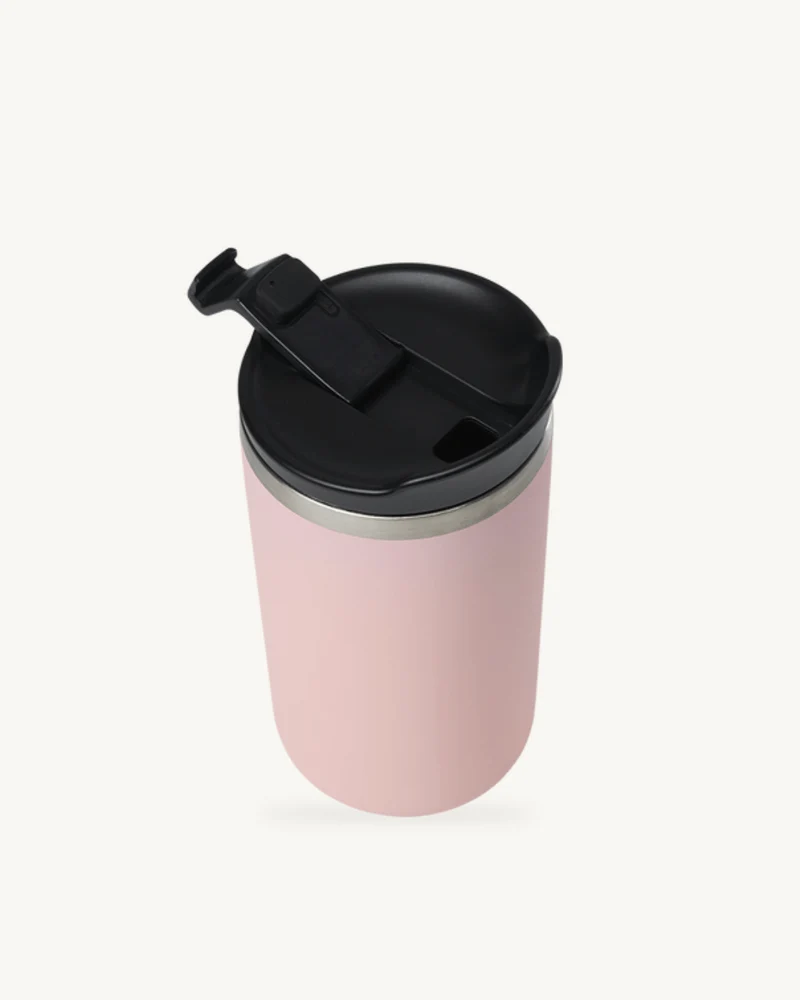 Travel Mug Isotherme Qwetch - Inox Recyclé, 6h Chaud / 12h Froid, Étanche - 350 ml 3 teintes