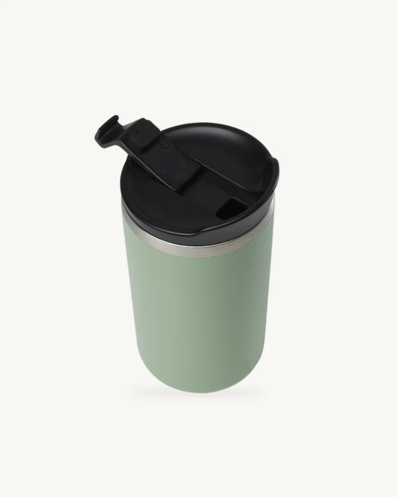 Travel Mug Isotherme Qwetch - Inox Recyclé, 6h Chaud / 12h Froid, Étanche - 350 ml 3 teintes