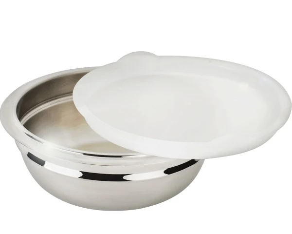 Bol en inox 18/10 avec couvercle 20cm - ECOVITAM