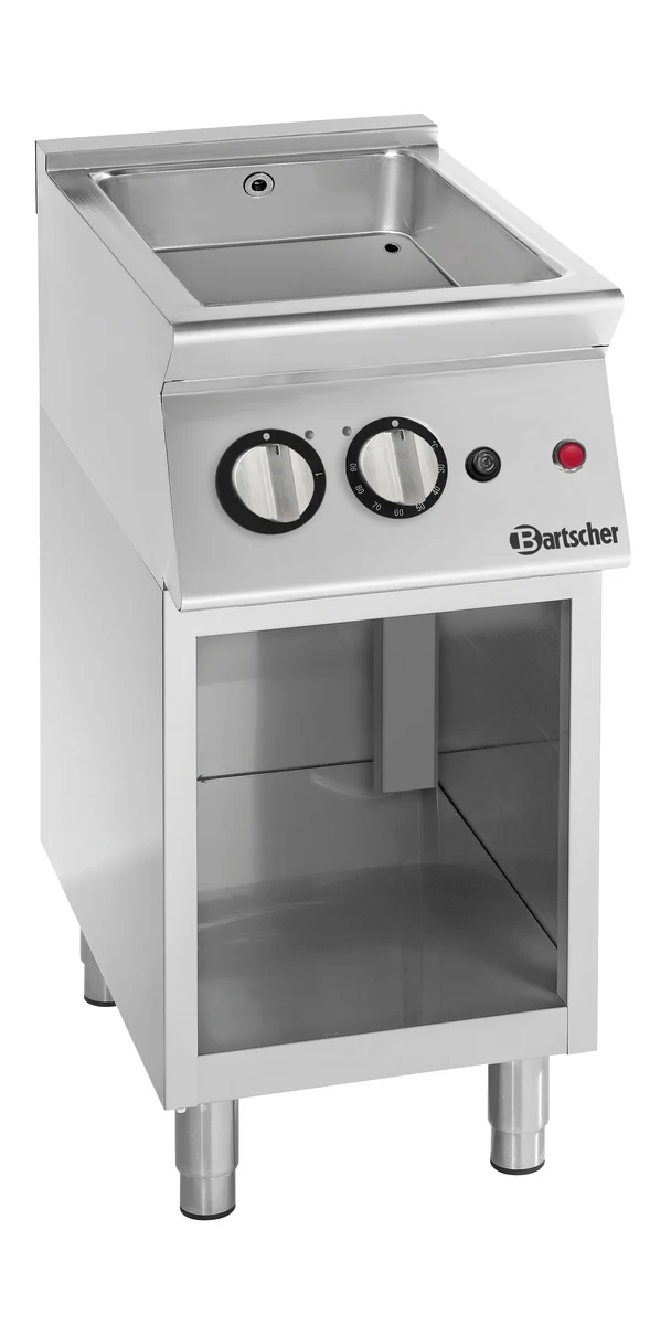 Bain-marie électrique sur soubassement gamme 900 L400 GN 1/1 – Bartscher