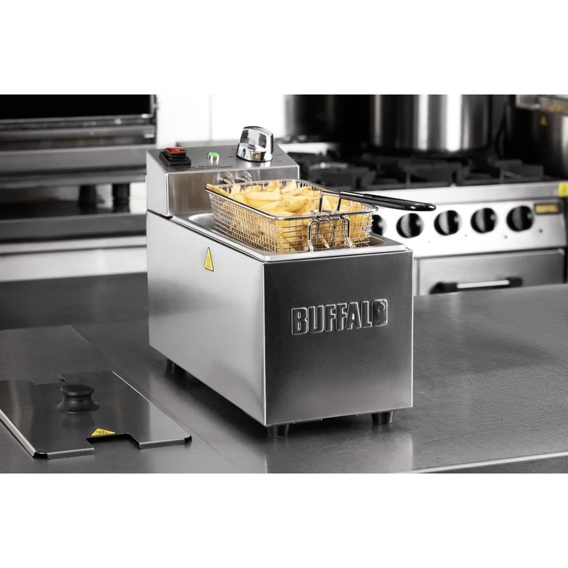 Friteuse de comptoir simple avec panier Buffalo 3L