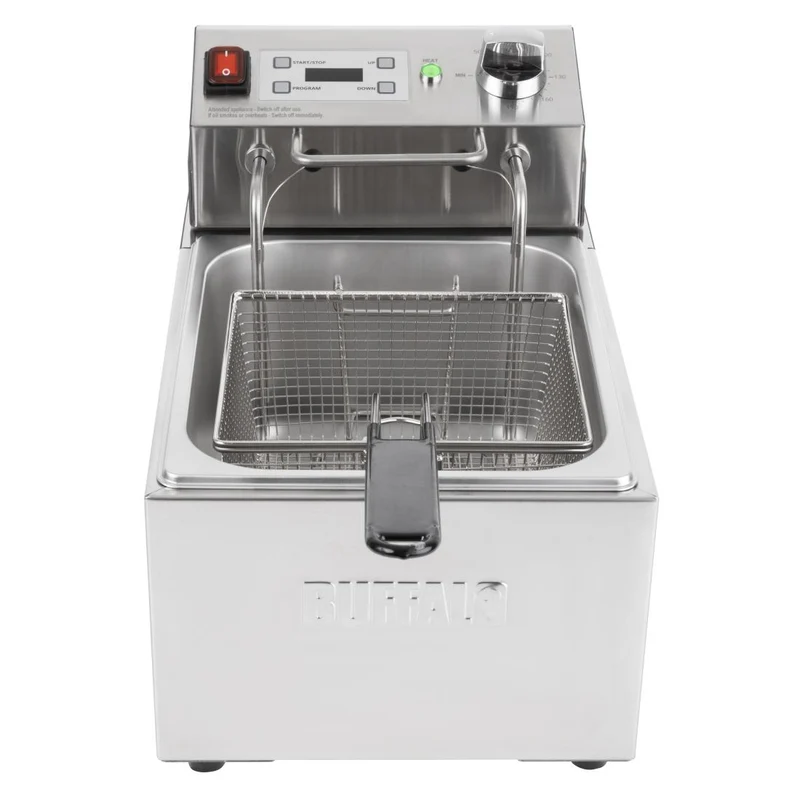 Friteuse électrique simple avec minuterie Buffalo 5L