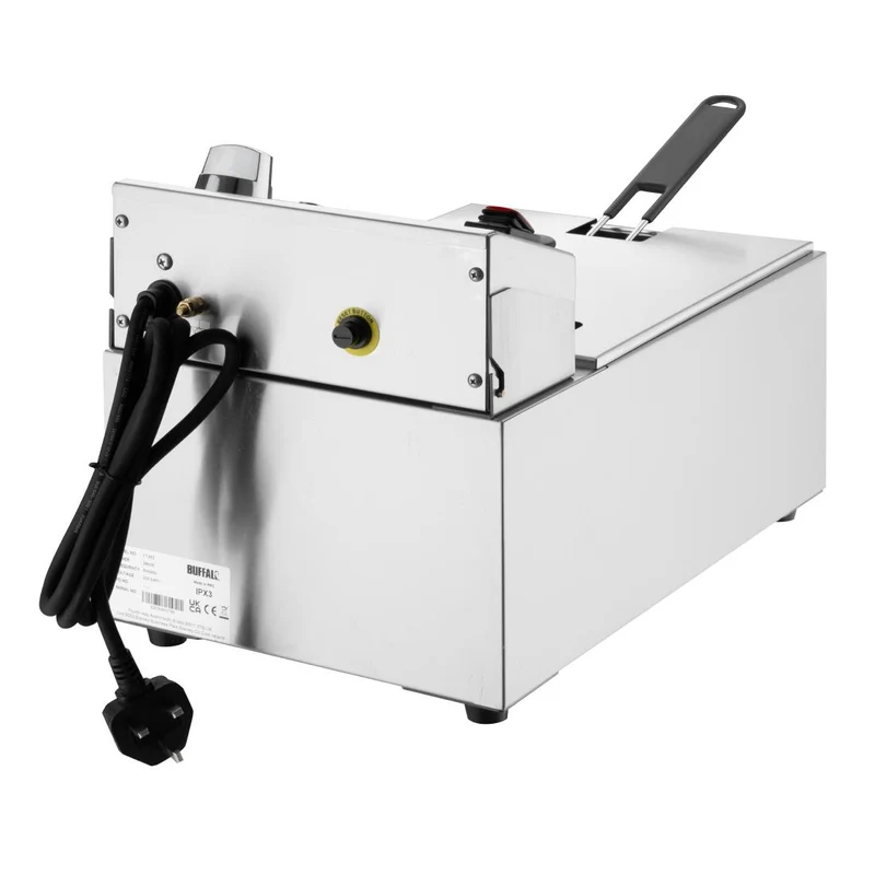 Friteuse électrique simple avec minuterie Buffalo 5L